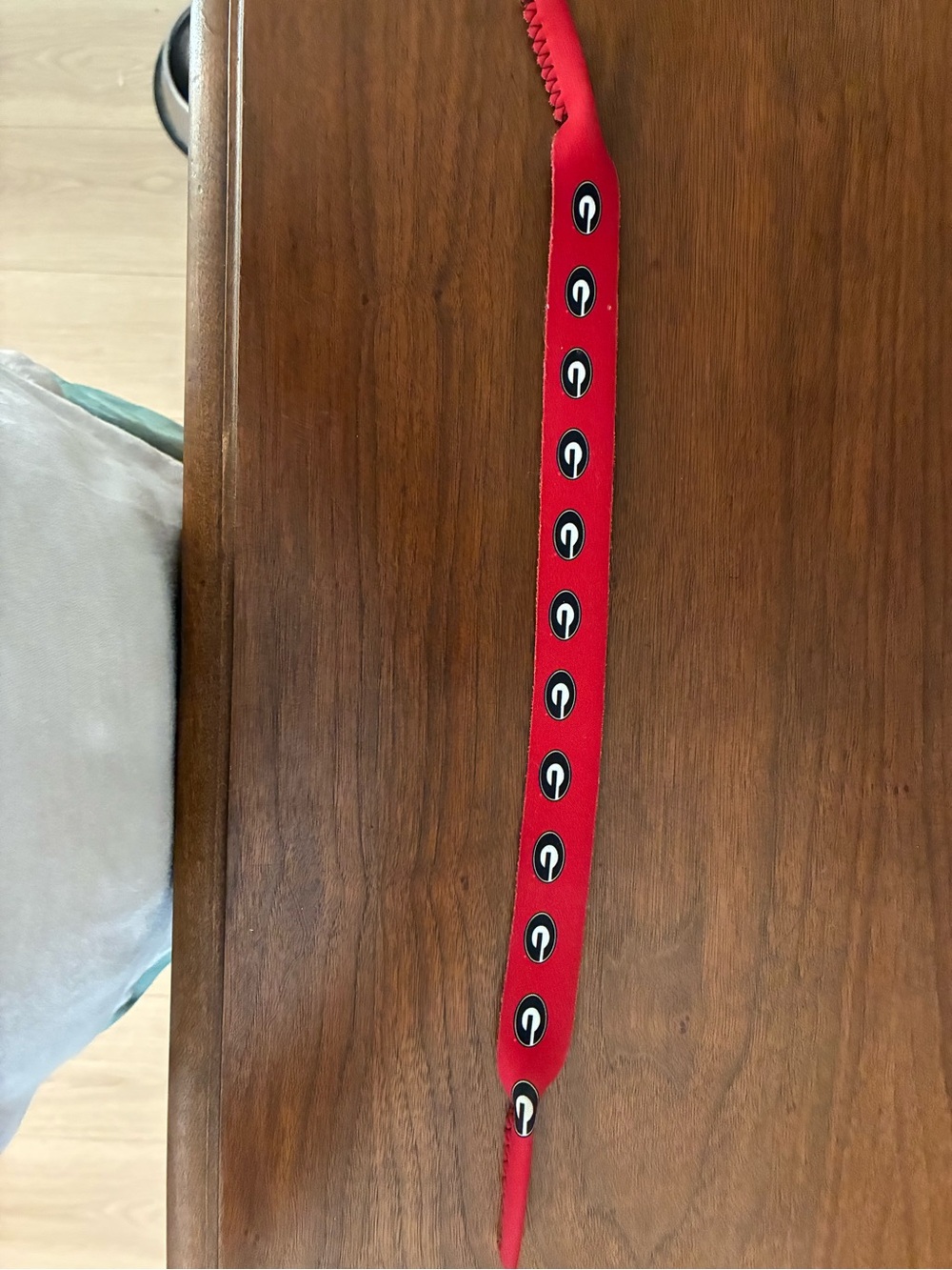 Georgia bulldogs Red Headband with G Logo